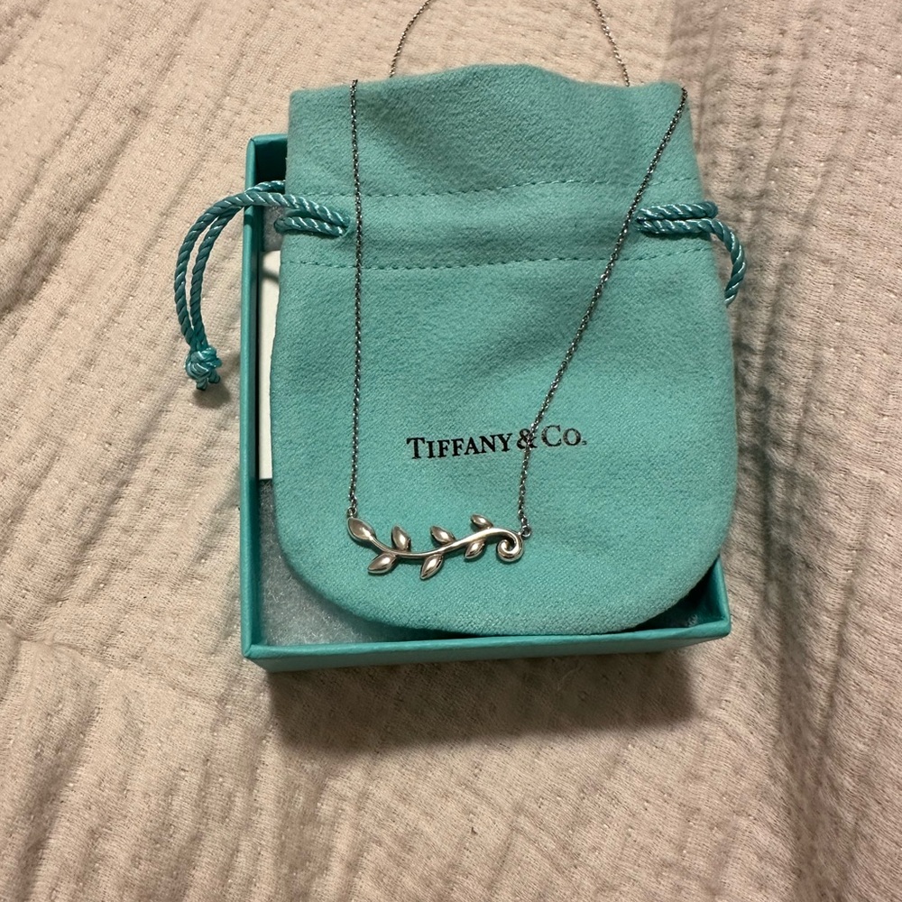 Tiffany & Co. Silver Heart Pendant Necklace